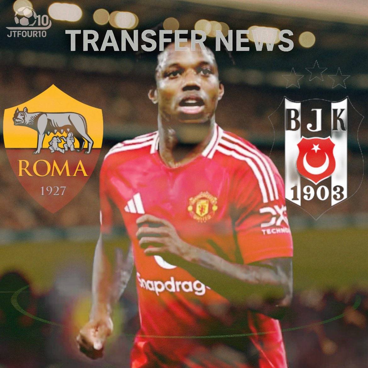 罗马欲打包曼联二鼠，堪称红魔最好朋友！霍伊伦德要求确保永久转会