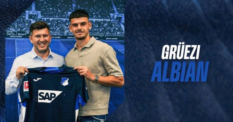 霍芬海姆官方：卢加诺后卫哈伊达里加盟，据悉转会费500万欧元