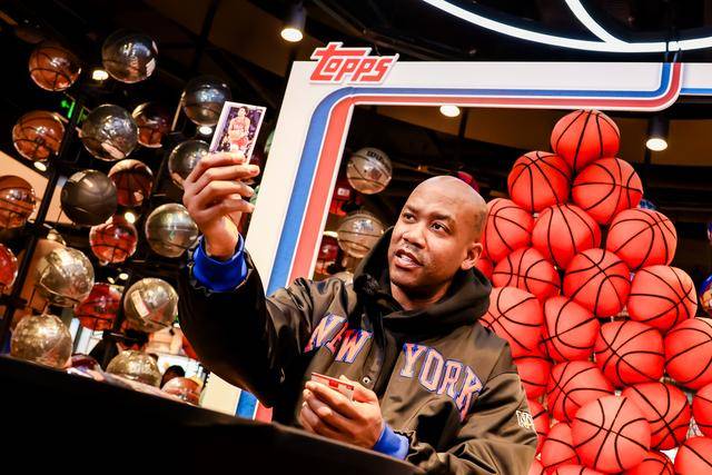 Topps NBA 篮球旗舰系列在京发布 马布里现身助阵