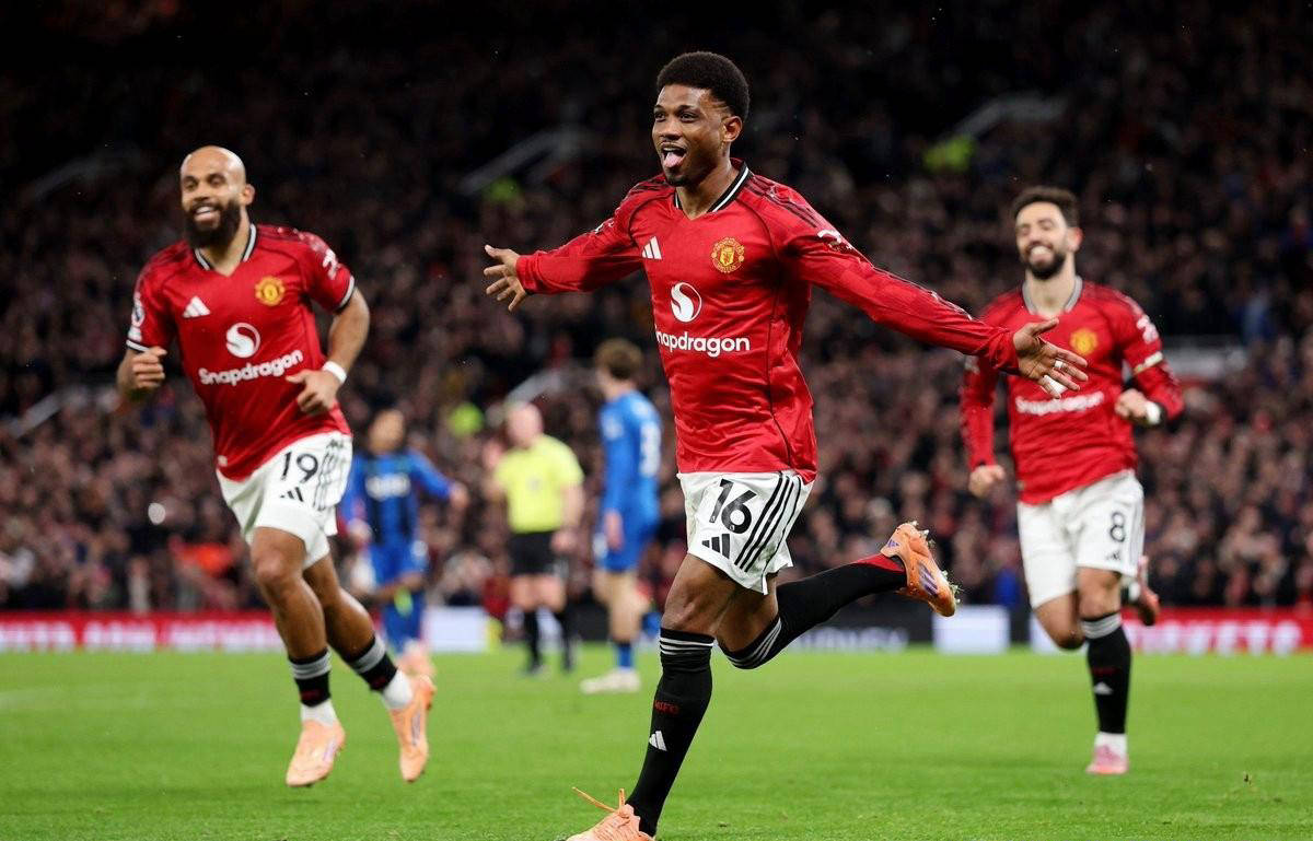 英超积分大战：曼联主场4-4被伯恩茅斯绝平，积分升至第六与利物浦同分