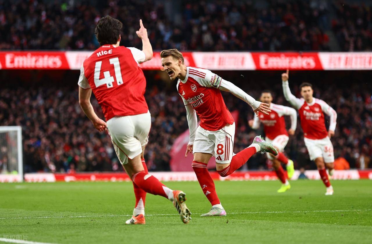 阿森纳2-1布莱顿,赛后评分:阿森纳8号排第一